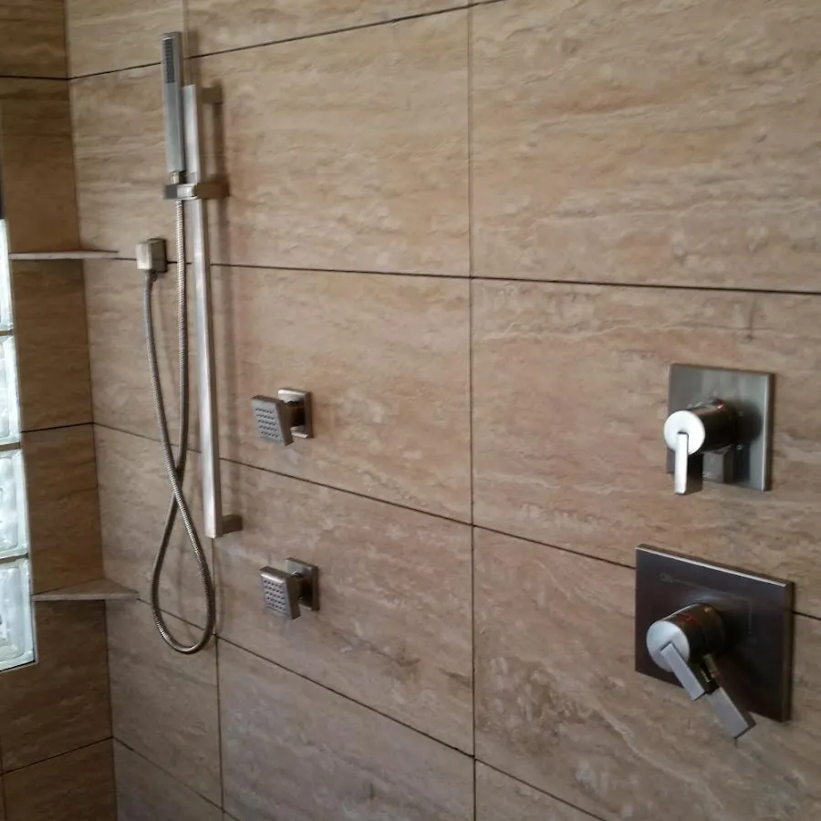 Shower fixture installation for Frozen Pipe Repair in Celina